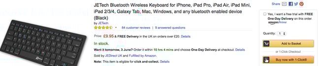 Amazon great SEO e-commerce