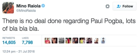 pogba tweet agent