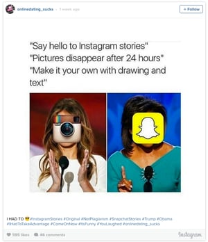 tweet about instagram stories